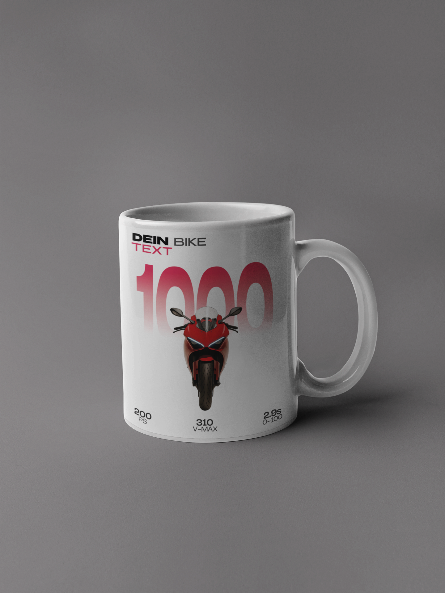 Dein Bike - deine Tasse - Design 1 GearPrint