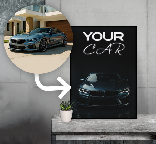 Dein Auto, Dein Poster - Night Edition GearPrint