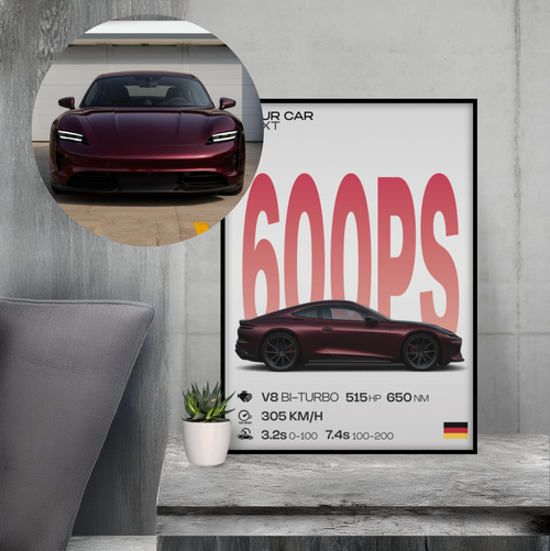 Dein Auto, Dein Poster - Showtime Edition GearPrint