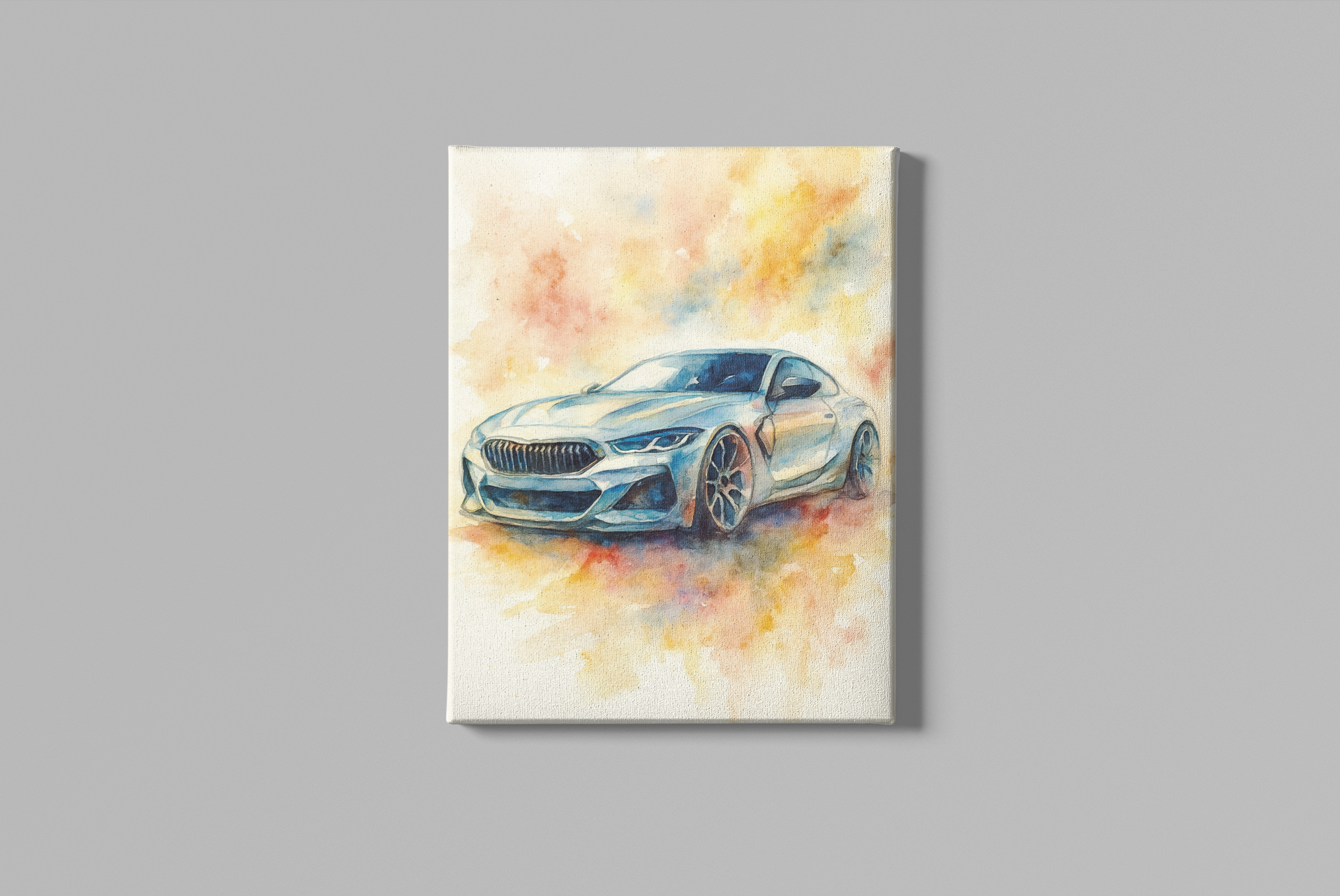 Dein Auto, als Kunstwerk auf Leinwand! GearPrint