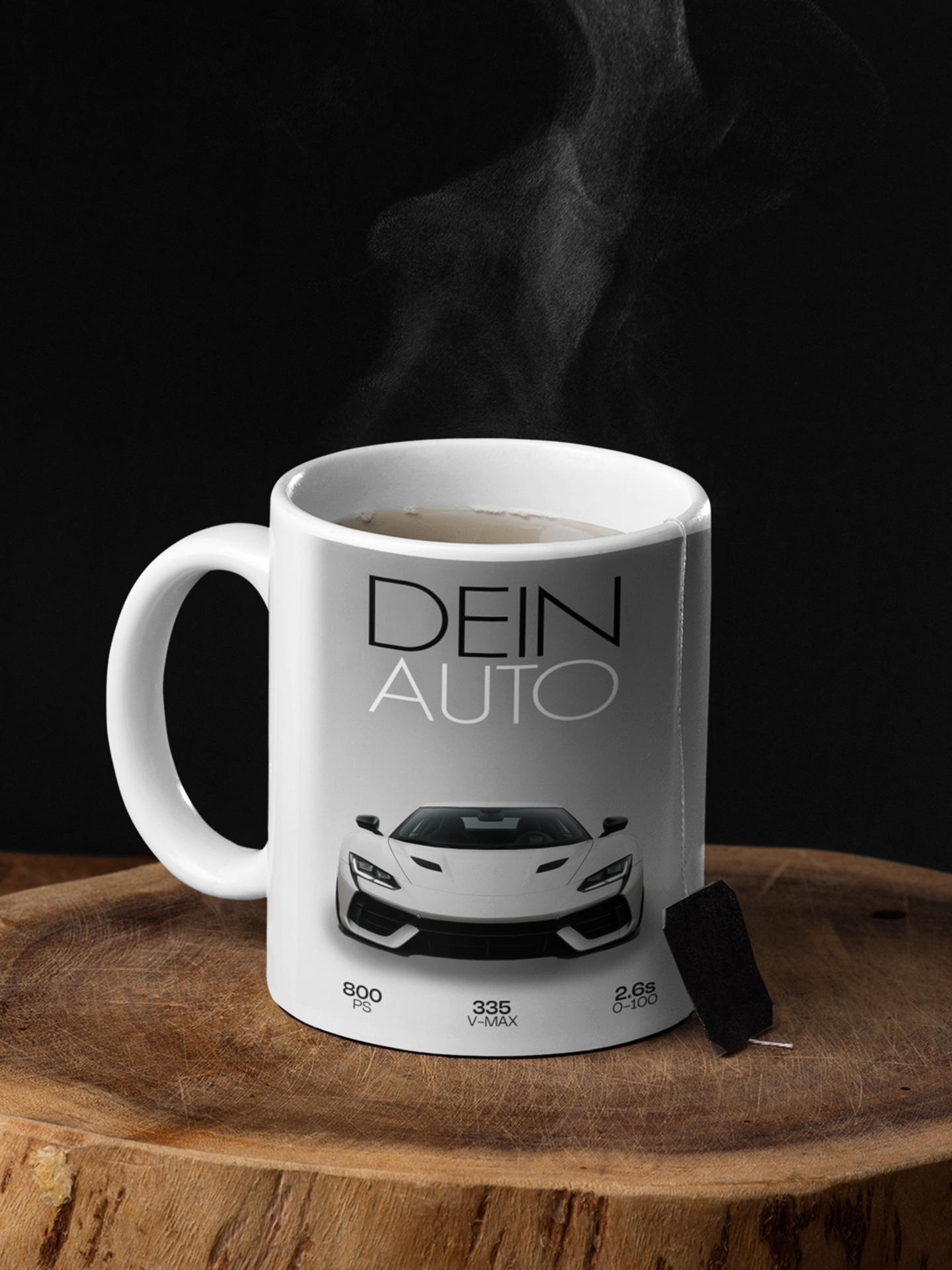 Dein Auto, Deine Tasse! Minimalistic Design GearPrint