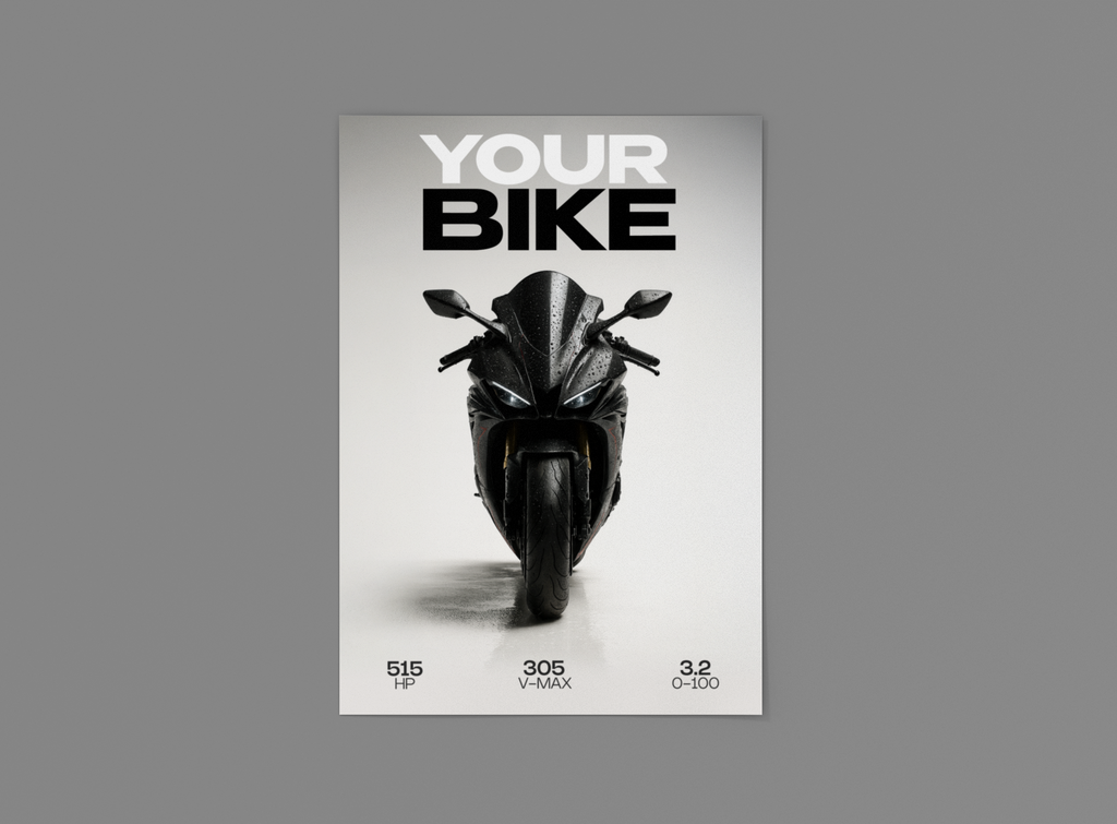 Dein Bike, Dein Poster - Arctic Edition GearPrint