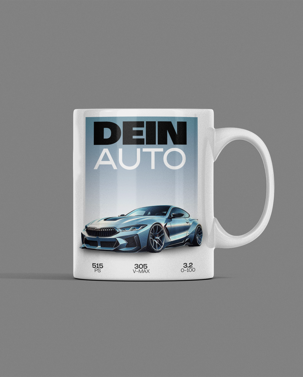 Dein Auto, Deine Tasse - Individuelles Design GearPrint